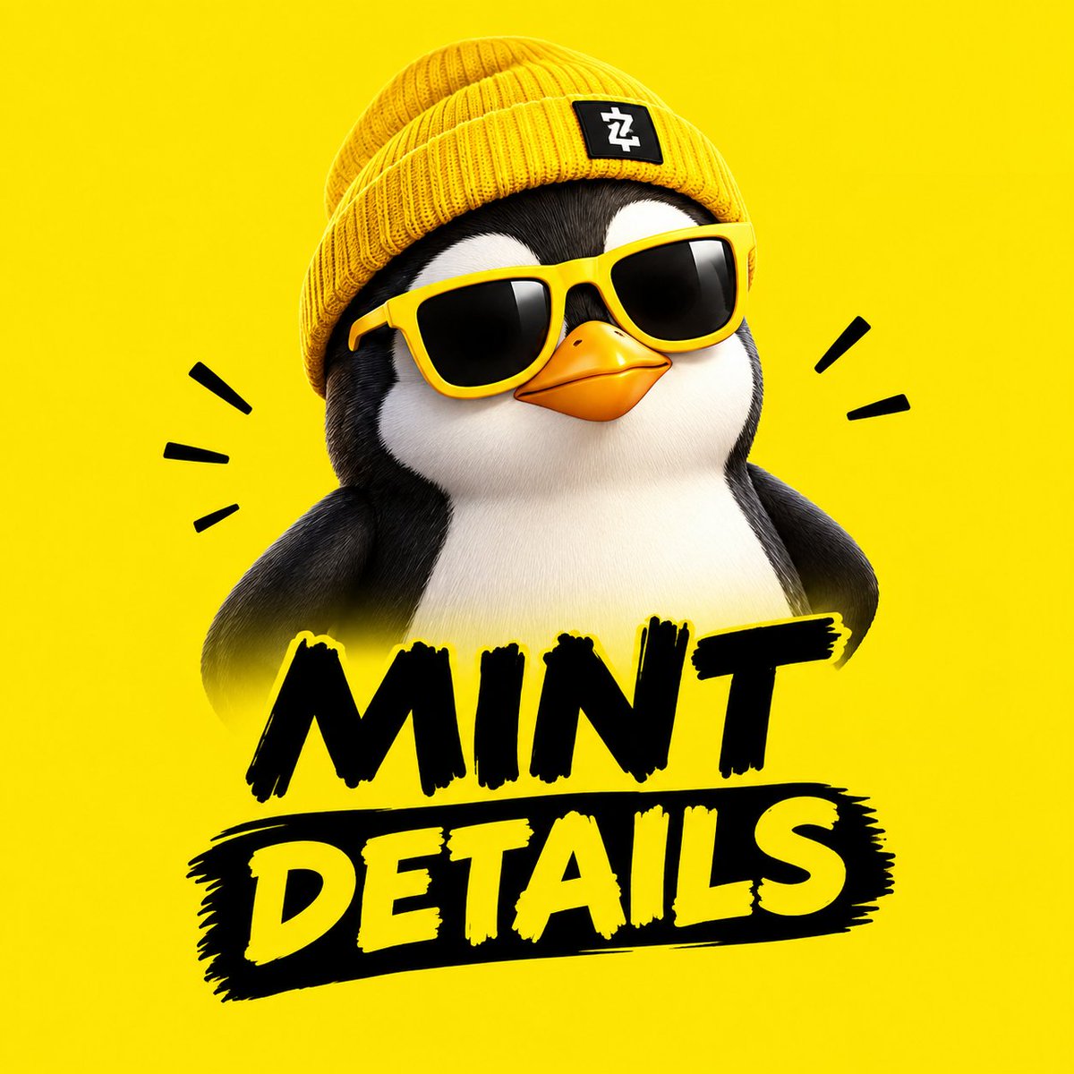 ZecPenguins's tweet photo. MINT TOMORROW 13:00 UTC

🟡 Mint is FREE for the 100 whitelist spots
⚫ Public mint: 0.001 ZEC ($1.6)

All funds raised will go toward collection buybacks, project development and partnerships

Holders will receive a $Penguin token 👀

3,333 unique ZEC Penguins are waiting for you

See you at mint! 🐧⚡