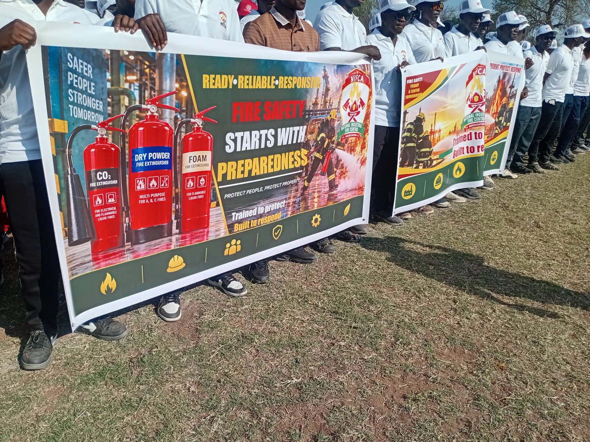 VundlaHazel's tweet photo. Beitbridge is fire proofed for the next couple of days as the district hosts the National Industrial Fire Control Association competitions.  "Trained to protect, built to respond". https://t.co/1AvbRzkdip