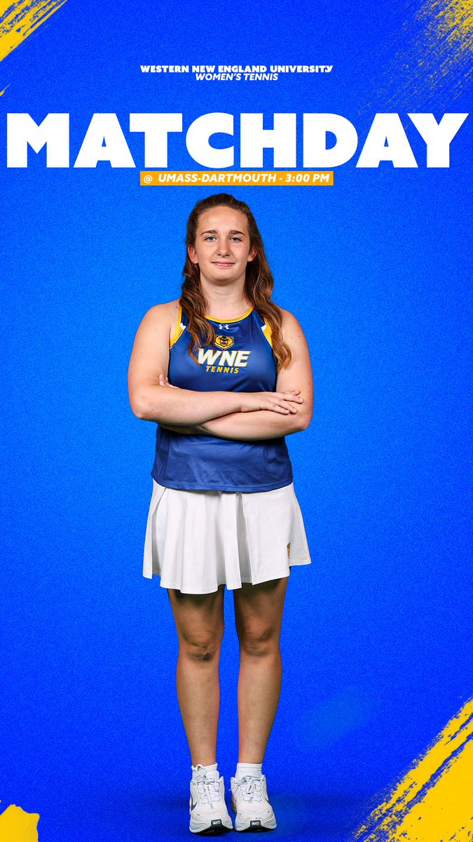 WNE_GoldenBears's tweet photo. Back On The Courts πΎ
@WNE_Tennis (W) @ UMass-Dartmouth - 3:00 PM
#PaintItGold πΎ https://t.co/rz44GTzd0d