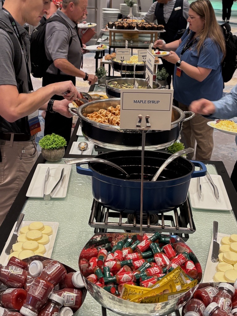 ProcedeSoftware's tweet photo. Day 3 is here and we are ready to go! 🌅

Fuel up because it is going to be another great day at #PSC2026. https://t.co/EtdXW1BoOr
