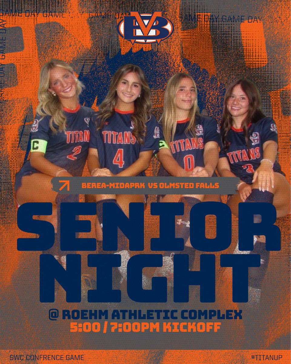 BMHSTitanGSoc's tweet photo. Come out tonight and support our 4 amazing seniors! https://t.co/7VzIYfRLs5