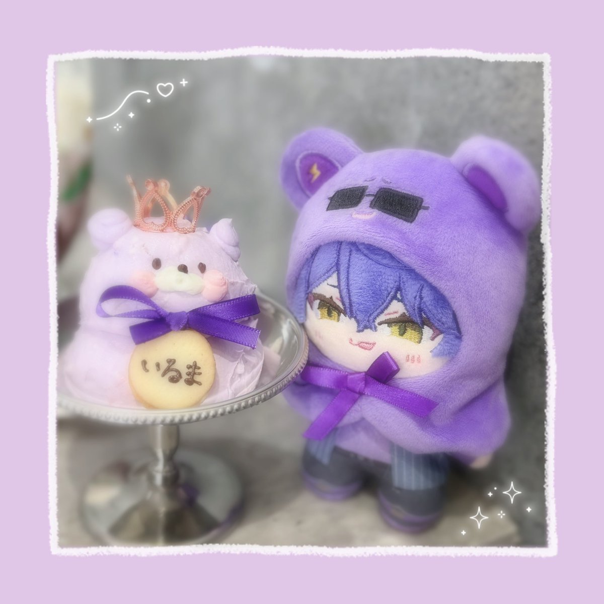 maa12270201's tweet photo. 𝜗𝜚˚⋆くまさんとおそろい💜🧸🧸💜ˊ˗
🔖⋰ #いるまにあふぁみりー https://t.co/vZfxiYmh1v