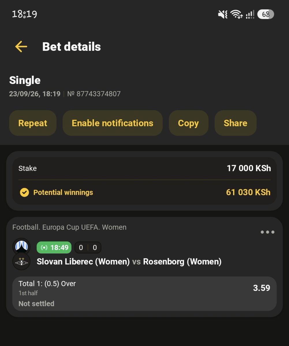 BettKMax's tweet photo. We Go again 

Home Team Over 0.5 1st Half 

3+ Odds. https://t.co/SmpeTqoHyq