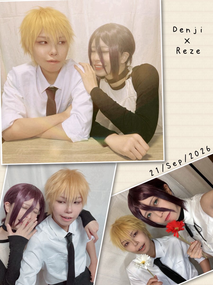 htk0627's tweet photo. デンレゼ撮影会しました🧡💜
とってもとっても楽しい時間でした⛓️💣

2026/09/21 https://t.co/mGVak8mGwm