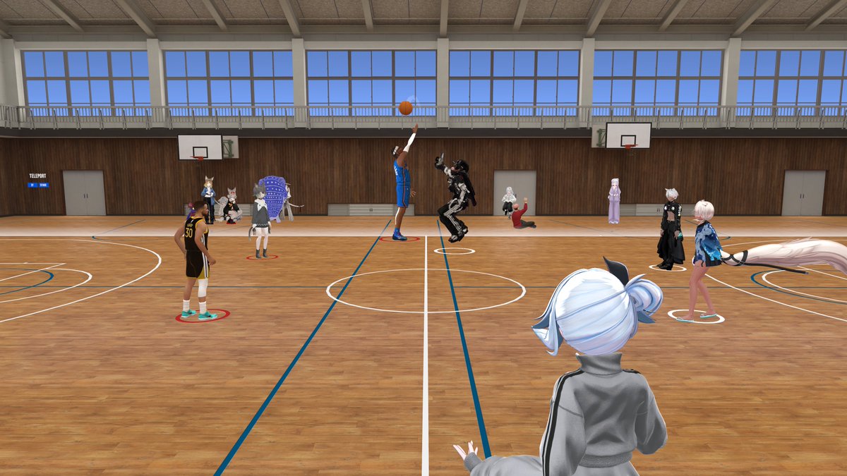 ootamato's tweet photo. VRCバスケ大会お疲れ様でした！
たくさんの方にご参加いただき、熱い試合が見られて楽しかったです！
優勝チーム＆得点王の皆さんおめでとうございます！
#BasketballGymVRC https://t.co/gbtNi0WF1N