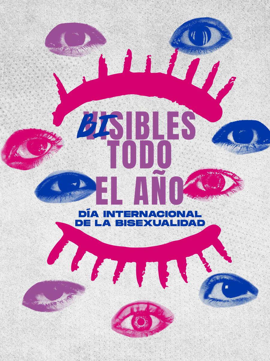 PSOE's tweet photo. Reconocer la bisexualidad es un paso imprescindible hacia una sociedad justa. 

La diversidad se defiende combatiendo la bifobia, desmontando prejuicios y garantizando el derecho a existir sin miedo ni discriminación.

¡Por una igualdad real y visible!💗💜💙 https://t.co/SL4twcM7zk