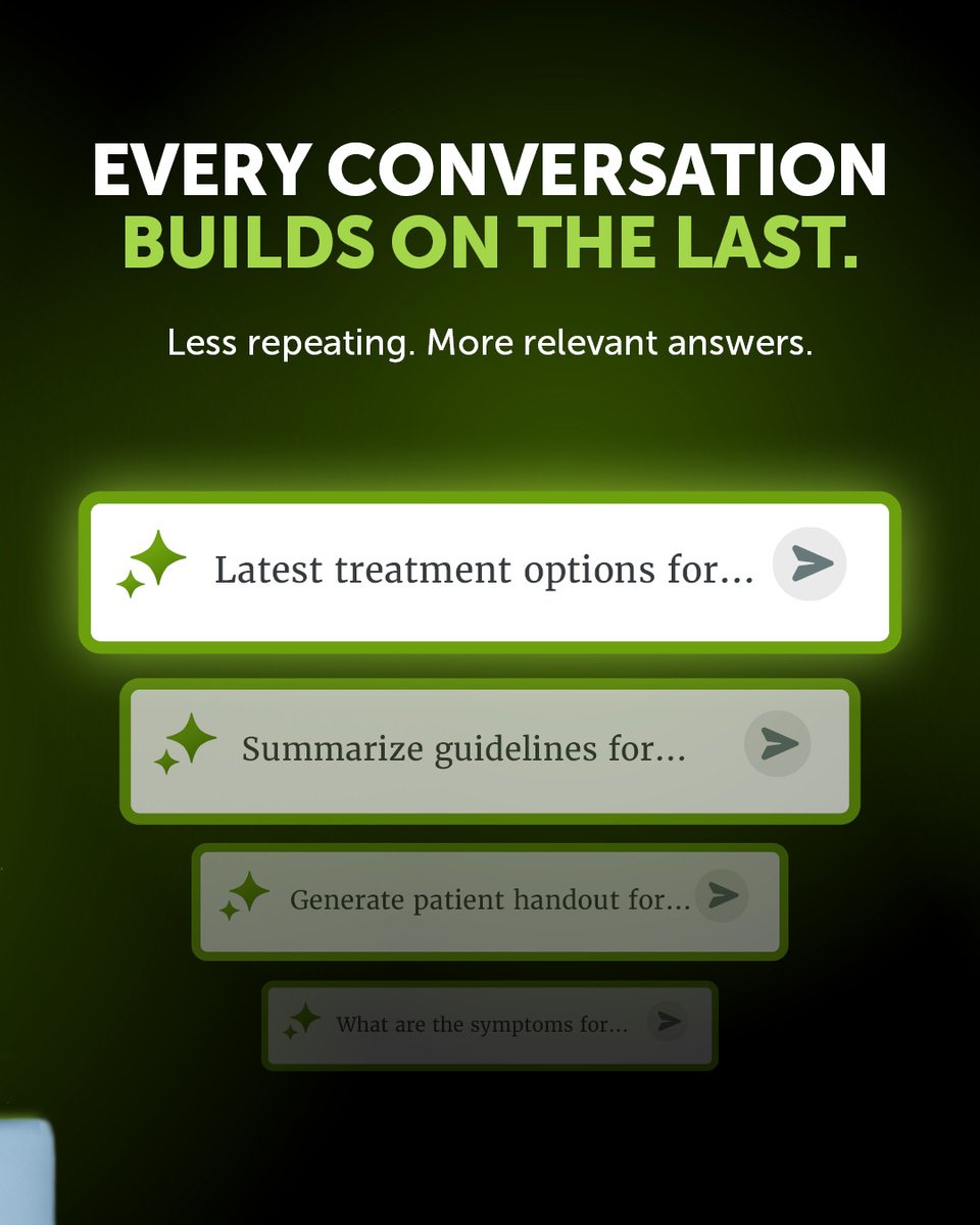 EndocrineToday's tweet photo. Is your current AI smart enough to keep up with you?

Healio AI learns your preferences and builds on past conversations to optimize your daily workflow. 

Try it today: Compare recently updated clinical guidelines from major organizations. https://t.co/mFRGfPwVm5 https://t.co/fY415OVuAh