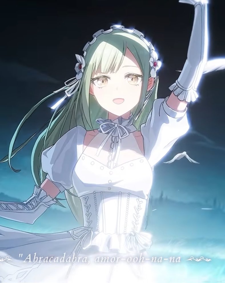 festivalyuuta's tweet photo. Kyaaah abracadabra mutsumi is so pretty https://t.co/RFn2thLu1o