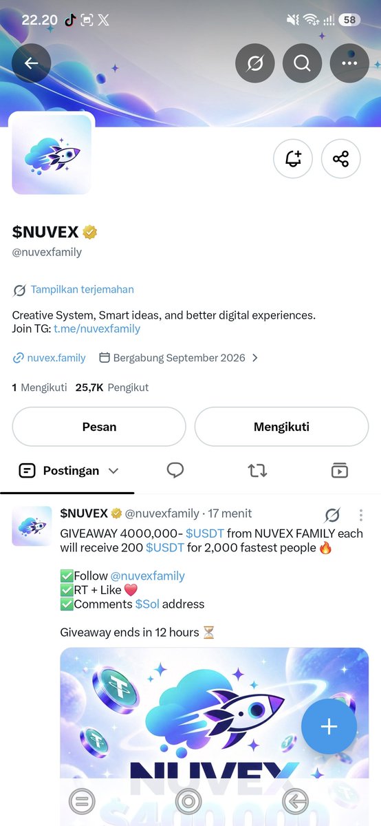 ponyo_quest's tweet photo. @nuvexfamily 5MdQst8Mfk64qwNWjESxroU2vETrChyzNHfFgJcJdGL9 https://t.co/l12RVql17Q