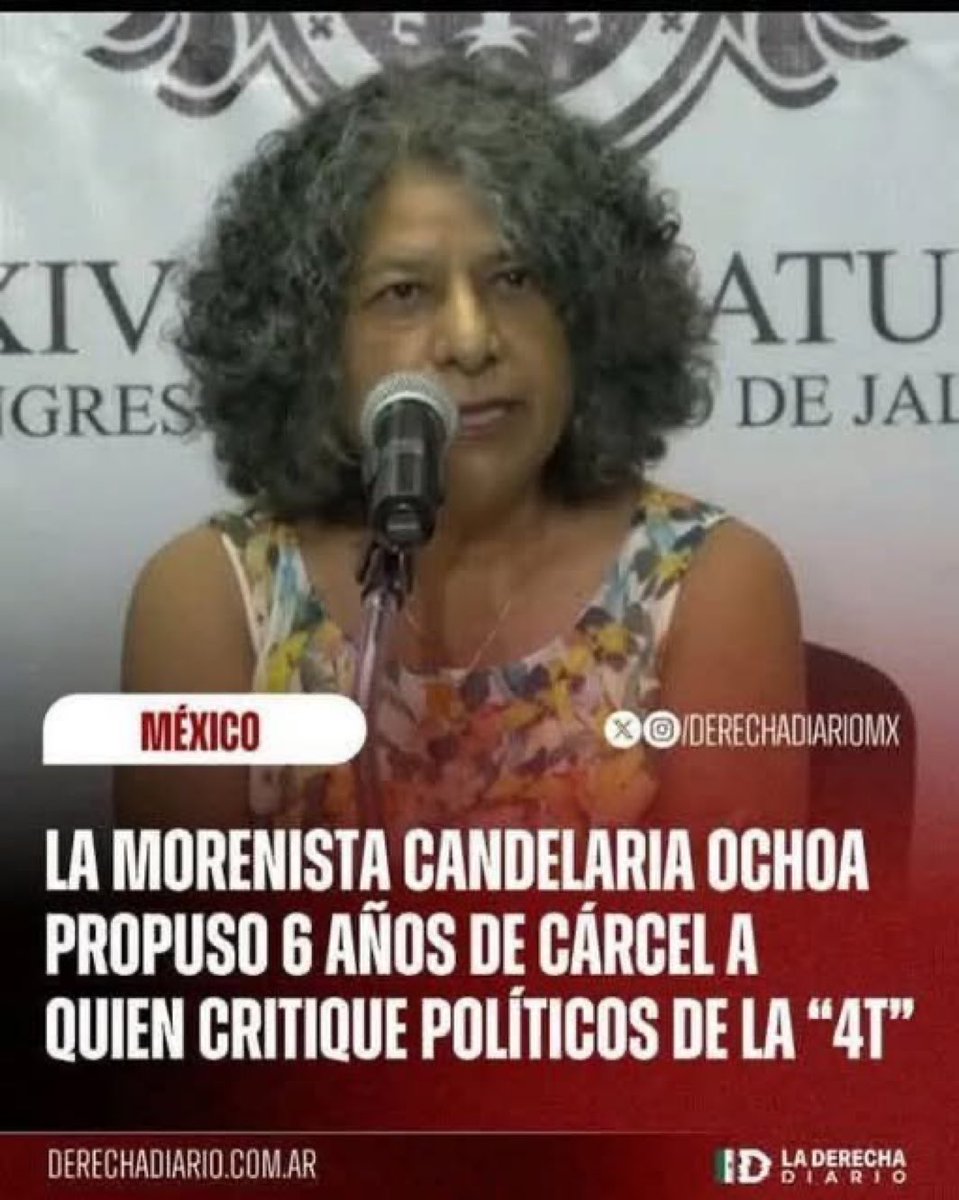 GlodeJo07's tweet photo. Candelaria Ochoa, una de las políticas más corruptas de esta era: denunciada por presunto enriquecimiento ilícito tras declarar una casa con valor de adquisición de CERO pesos, cuestionada por familiares de víctimas durante su paso por Conavim, ahora busca impulsar que se le den hasta 6 años de cárcel a aquellos que se atrevan a criticar o señalar a los políticos. Ellos JURAN que es por el tema de la IA, pero nada está claro. 

Según esta bola de vividores y llorones de MORENA, los memes quedan fuera. 

No manchen ¡QUÉ ALIVIO!  que la misma clase política nos avise cuándo podemos burlarnos de ella.