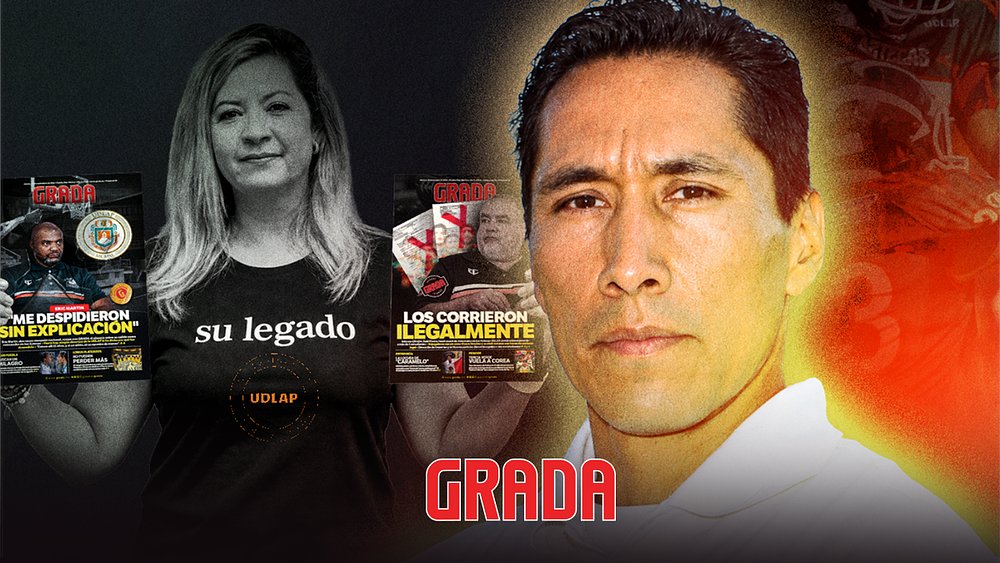 somosgrada's tweet photo. 🚨 NUEVOS tiempos en @AztecasUDLAP.

👇🏻 Cayó la cabeza de “Macky” Castro en la @udlap.

▶️ https://t.co/Qg2bBptYAX https://t.co/EoyFrIxjEs