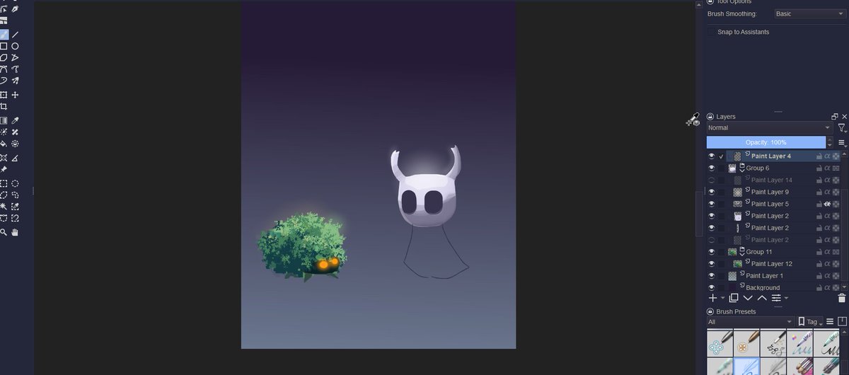 Mauvespectre's tweet photo. Little WIP gonna take a while (ignore my bad layer management) #WIPㅤ #artㅤㅤㅤㅤ #digitalartㅤㅤㅤㅤ #hollowknight #mouseart https://t.co/K1BOZxj6Lx