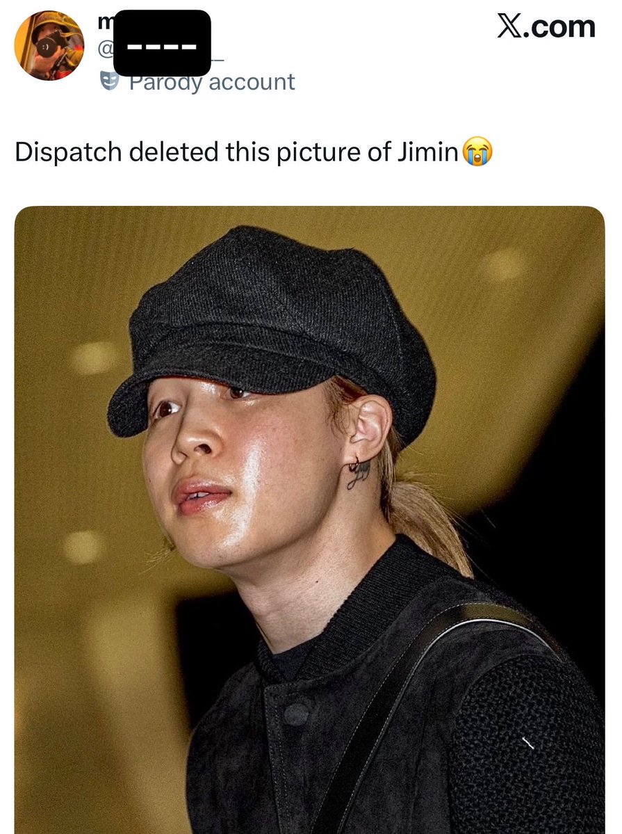 cocojm_0t7's tweet photo. If you ever feel useless remember Jungkook solos edit 🐥 pic, then using their own edit as “proof” he’s ugly + made up a whole story about Dispatch deleting it. 

So jealous of his natural nose they have to edit him just for a hit tweet. Pathetic. https://t.co/ajL4pXkf1e