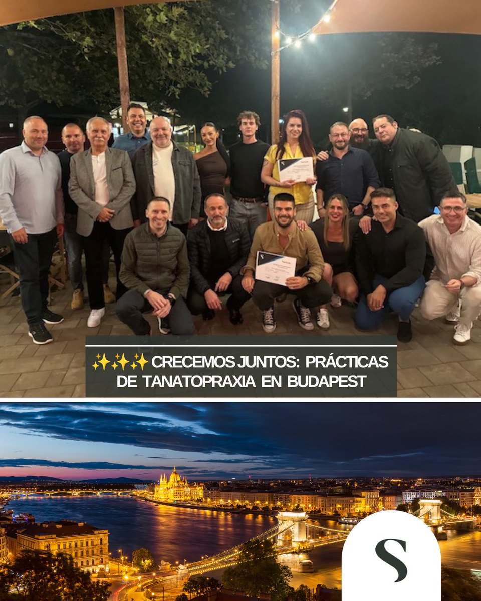SortemDelivery's tweet photo. ✨🇭🇺✨ Unas semanas inolvidables de aprendizaje y crecimiento junto a un grupo increíble de profesionales de Grupo ASV en Budapest.

🤍 Finalizamos esta enriquecedora experiencia agradeciendo a todos su dedicación, entrega y buena energía.

#ASV #Tanatopraxia #Profesionales https://t.co/wclnB7fBVl