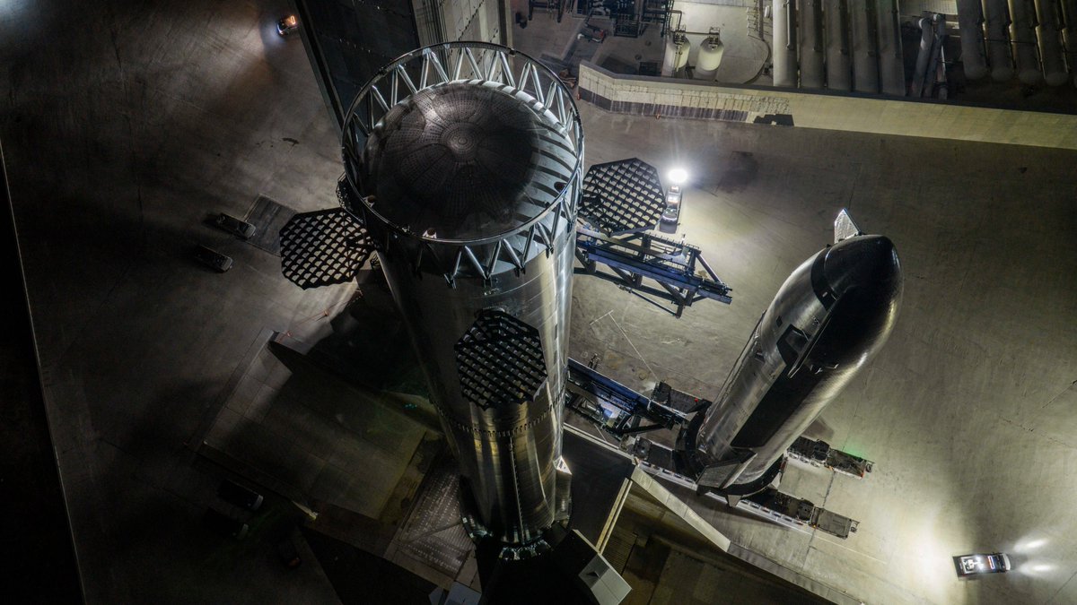 SpaceX's tweet photo. Ship 41 moved to the launch pad at Starbase https://t.co/f2OEfeXVHg