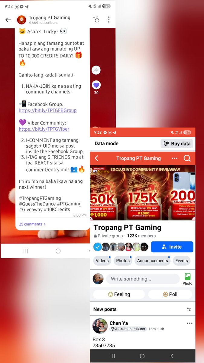BerGel1616's tweet photo. @PTGamingph Ans:#2
ID:70336200
#PTGAMING https://t.co/z5U2DKVBam