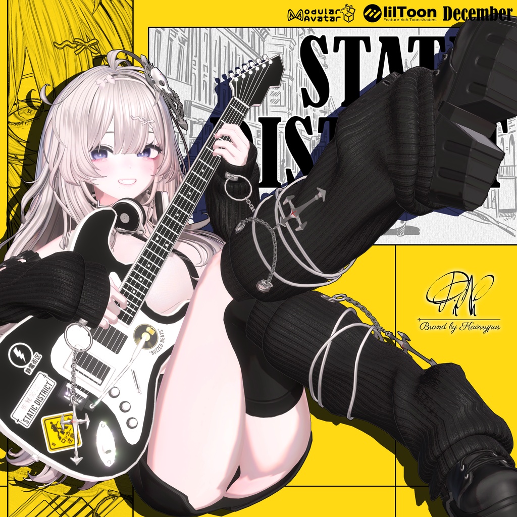 BOOTH_NOW's tweet photo. 🎉『静電街区 - Static District』 출시 기념 이벤트!
🎁 팔로우 + RT 5명 / 팔로우 + 좋아요 3명 추첨 풀 패키지!

강렬한 일렉기타와 고딕함을 갖춘 락밴드 패션 🎸
섹시하고 펑크한 실루엣으로 무대를 지배하세요 ⚡

🔗: https://t.co/l70ucCdoVA
🗓️ 당첨자 발표: 09/30 https://t.co/zXF04nUrex