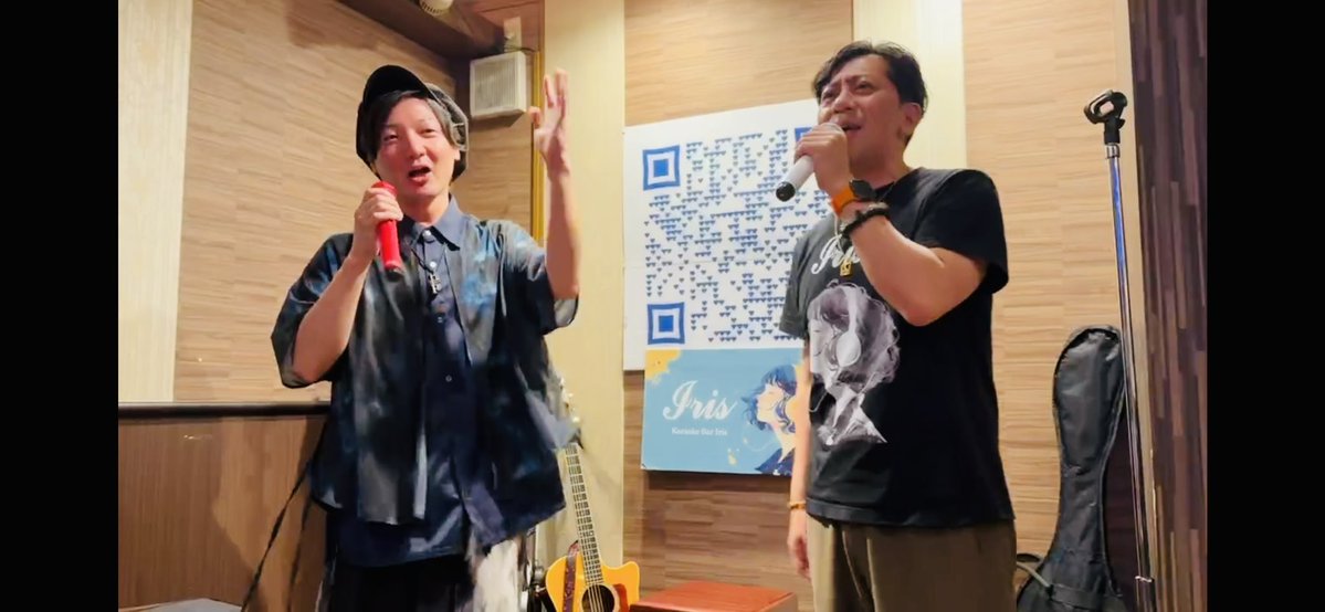 nakayan_yasu's tweet photo. アイリス音楽祭❗️
には参加できなかったけど、夕方からアイリス行きました💦
アイリスの常連さんはほんと良き人ばかり😄
アイリスの周年パーティーに少しでも参加できてよかった😊
ほんとおめでとうございます🎊🍾㊗️
来年はガッツリ参加できたらいいなぁ🎶 https://t.co/P80AWzYN8O