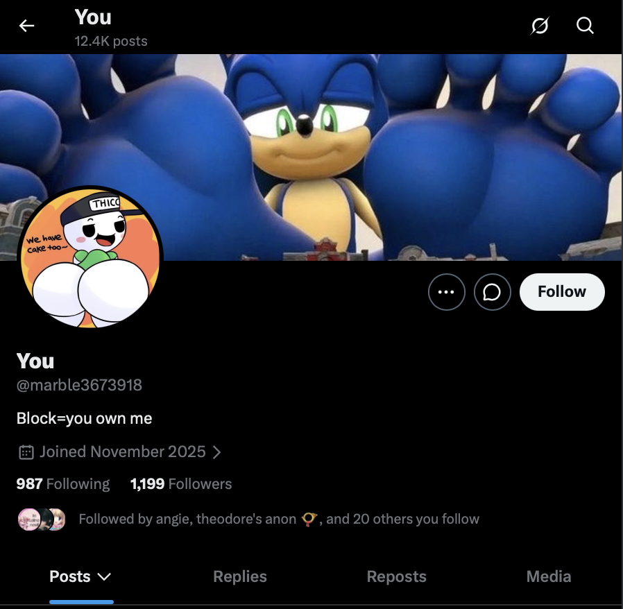 B3AUTlFULRUlN's tweet photo. was gonna tweet "someone with this pfp just liked my tweet" but then this is the whole profile https://t.co/RIFj7l8iQ3