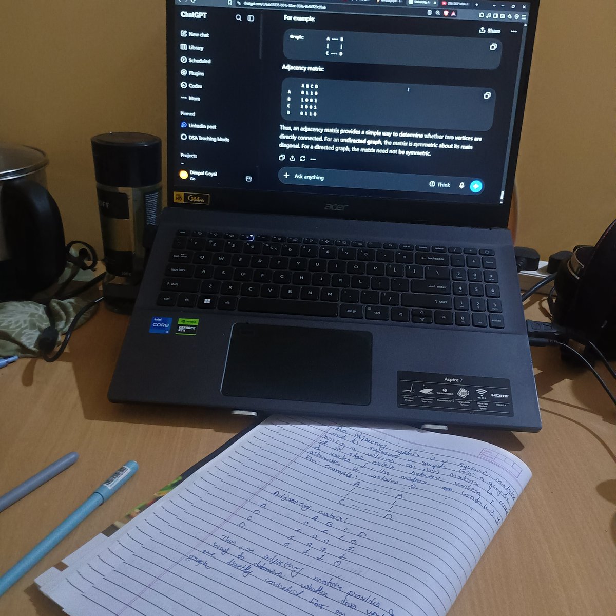 mrdimpal12's tweet photo. College is fucking outdated

I am just copying assignment answers from ChatGPT and writing it down is eating my time and efforts for nothing

This is probably my last assignment after this I ain't writing a shit!!! https://t.co/brFnX9i3oo