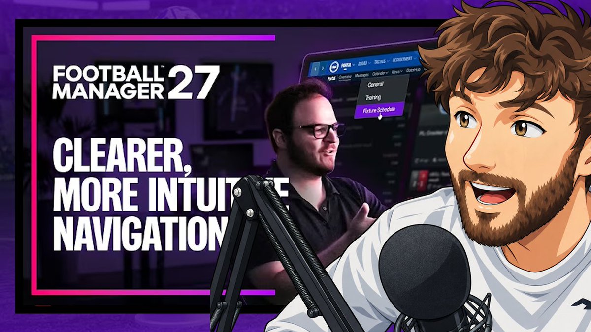 luhatv's tweet photo. Der FM27 bekommt ein neues UI und es sieht großartig aus | Football Manager News

📺 https://t.co/vJNn6cNs8X

#FootballManager #FM27 https://t.co/VDpYgbgAJD