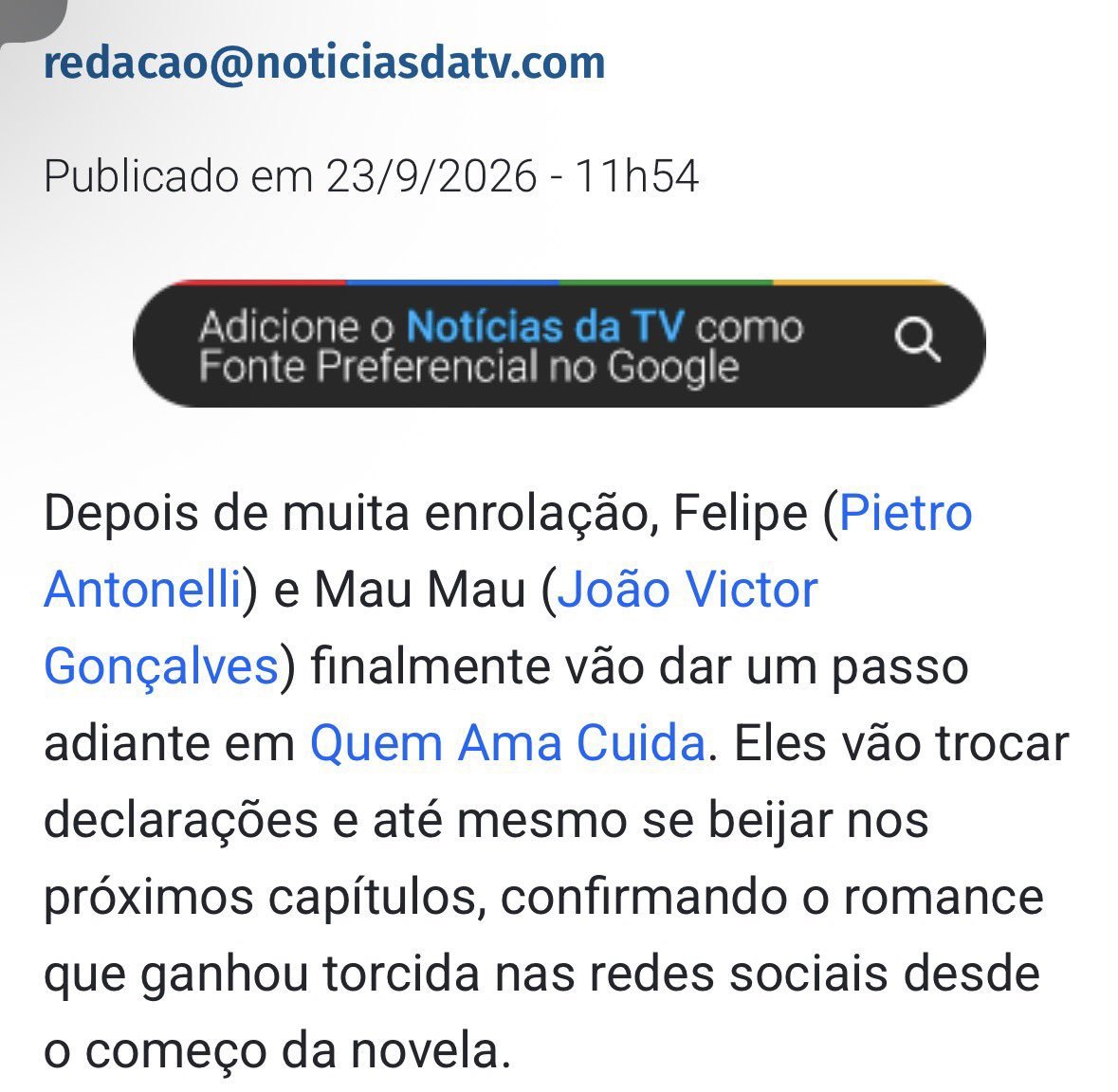 jccomentstv's tweet photo. Muito boa tarde com essa confirmação!!!! https://t.co/Kas7qE94Y6