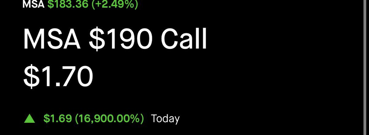 moneymotive888's tweet photo. $MSA @ 1.75 20% GAINER 🔥

TURN ON NOTIFICATIONS 🛎️ https://t.co/ORZbHf3xPx