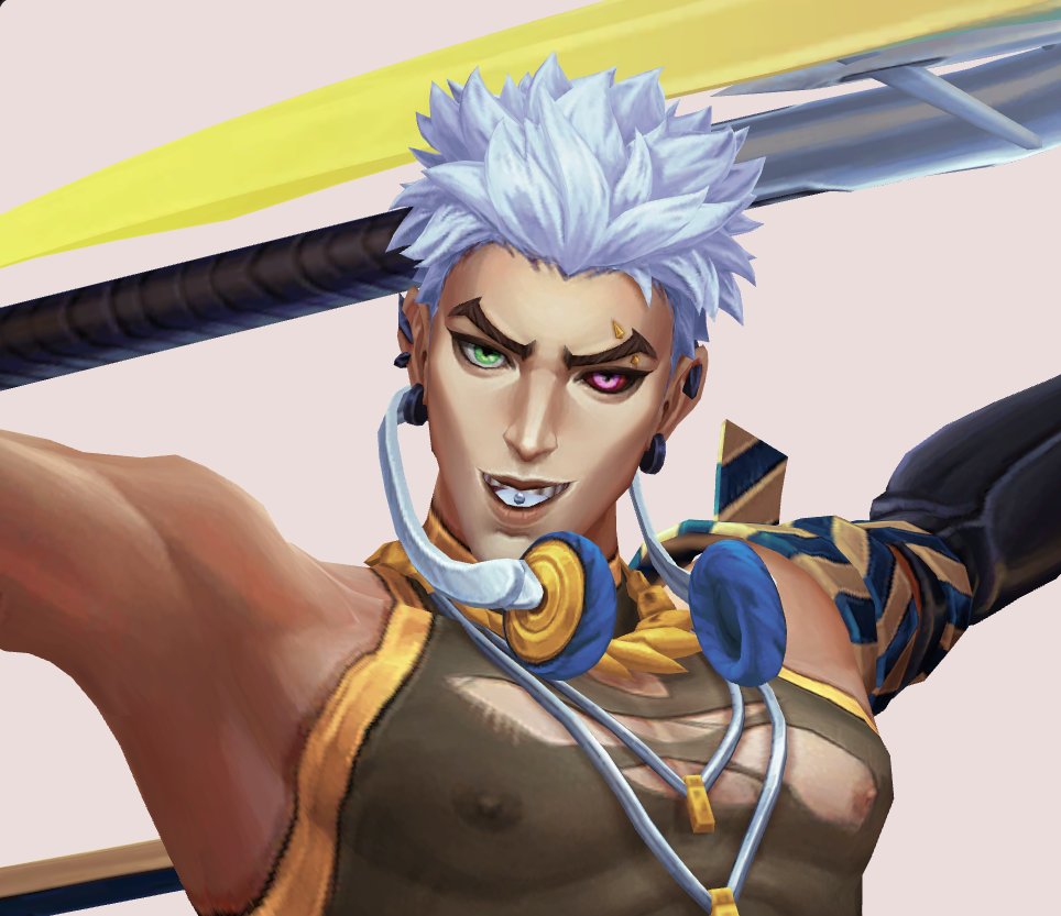 One_eyedOni's tweet photo. Kayn, the hair dye goes on your hair, not your tongue. idiot. https://t.co/rlyaqIgUgV