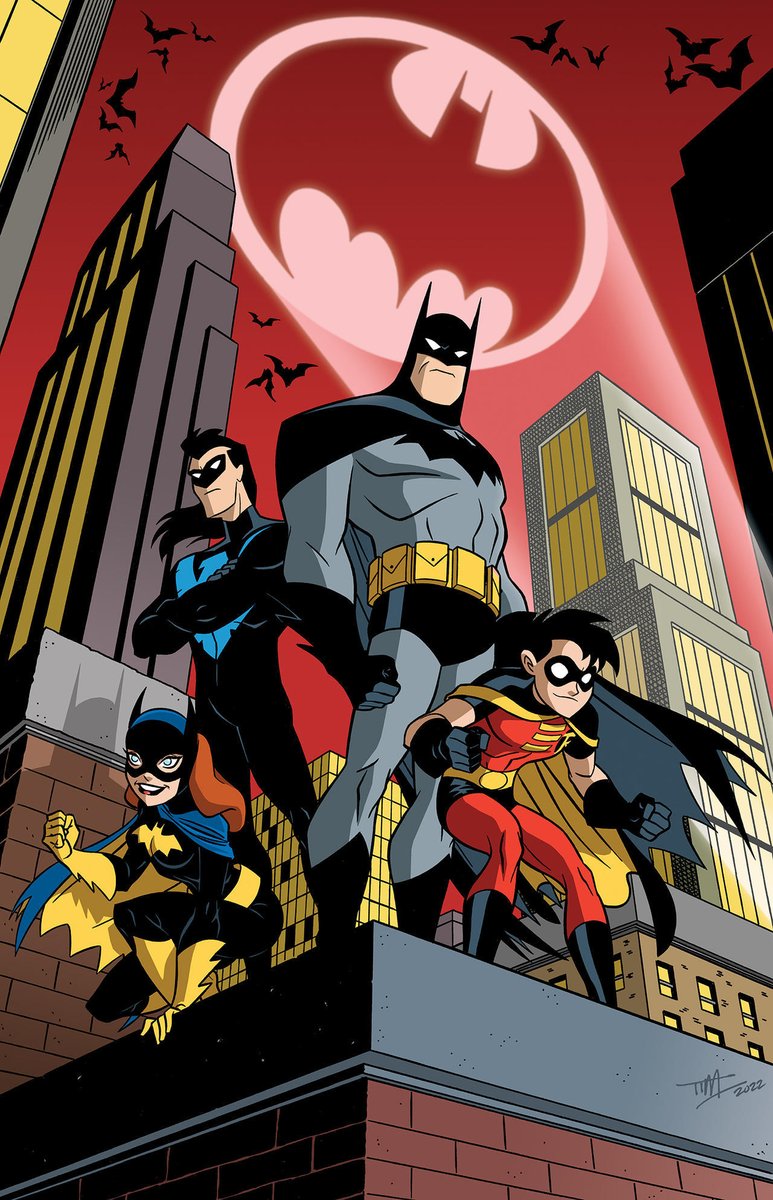 BatmanNotes's tweet photo. The New Batman Adventures
Artwork by Tim Levins https://t.co/MLe8ITDlSb