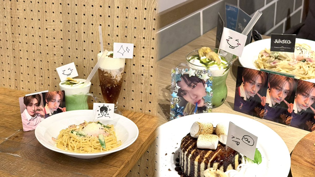 l3s7y_'s tweet photo. ⟡ ALPHA DRIVE ONE × TOWER RECORDS CAFE ⟡

前期も後期も美味しくいただきました⋆💫☕️

#ALPHADRIVEONE #ALD1 #タワレコカフェ https://t.co/BX8IvtgLUf