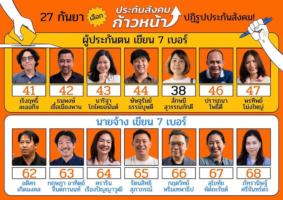 PikaPhu_TH's tweet photo. #ประกันสังคม เหี้ยมาก
- #สปส กล้าพูดเหี้ยๆได้ไงว่าเอาโพยเข้าไม่ได้? 
- ตามระเบียบมันห้ามแค่ "เอกสารหรือวัสดุการหาเสียงของผู้สมัคร" 
- แต่มติประชุมของคุณบอกเองว่า "สามารถจดโพย/เบอร์ที่จะกาเองได้" 
- เจ็ดเบอร์ 41 42 43 44 38 46 47 
- เอาปรสิตส้นตีนพวกนี้ออกไป 
#ประกันสังคมก้าวหน้า https://t.co/mmf4izhATV