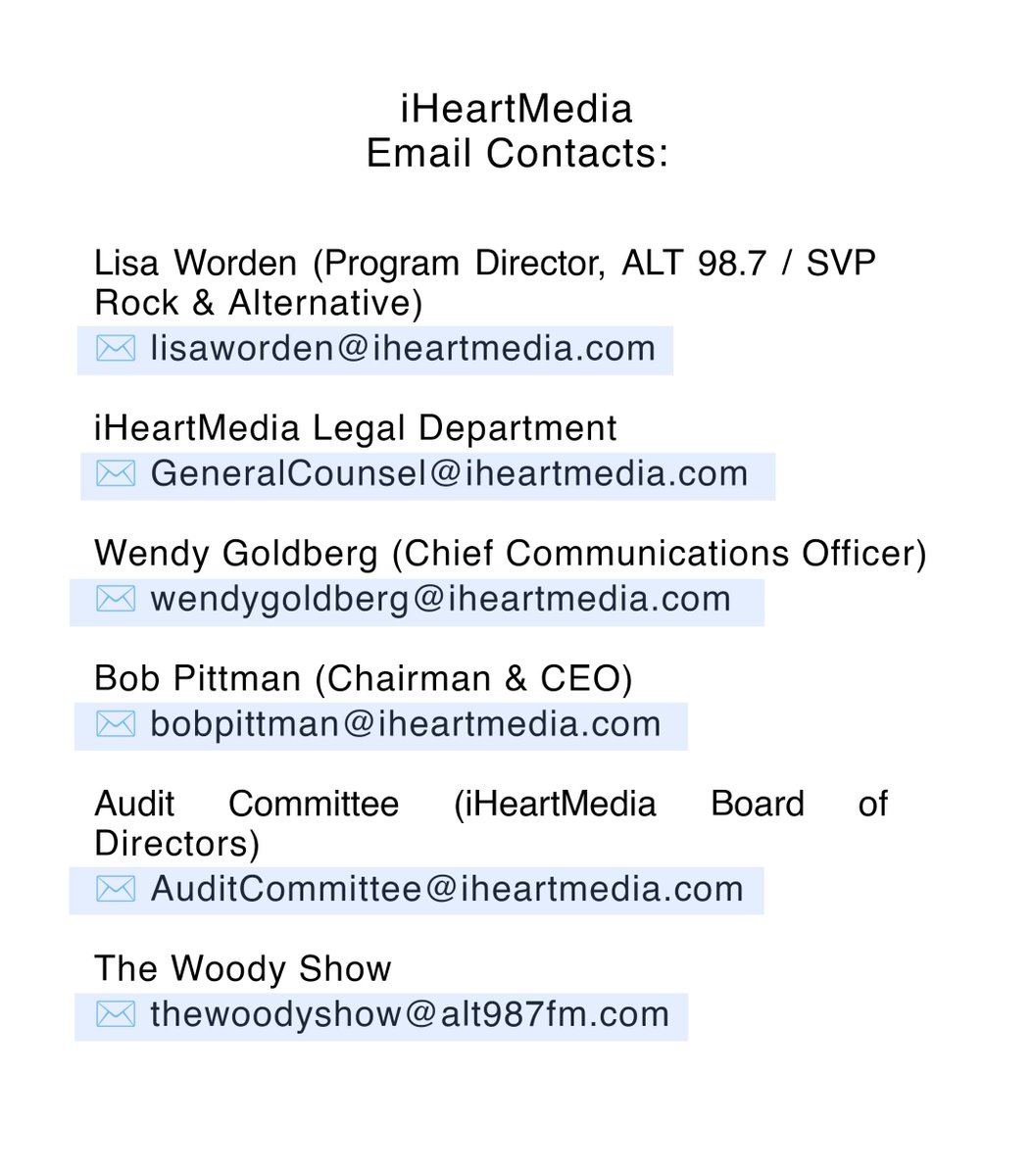 belovedeuphoria's tweet photo. if you haven't sent emails yet, i made a doc with templates to send complaints to the different iHeartMedia's board-level contacts regarding the situation involving jungkook and that radio show. let's make it clear that racism should NEVER be tolerated

🔗:https://t.co/anuQDsNAkX https://t.co/j5zK6ACC3S