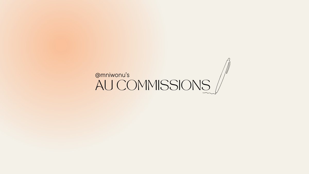 mniwonu's tweet photo. [mniwonu AU commissions]

hola, friends! i am now open for comms ◡̈ please check the link for more details ~

🔗 https://t.co/qnYmGPtgLs https://t.co/fs4tH5O5z3
