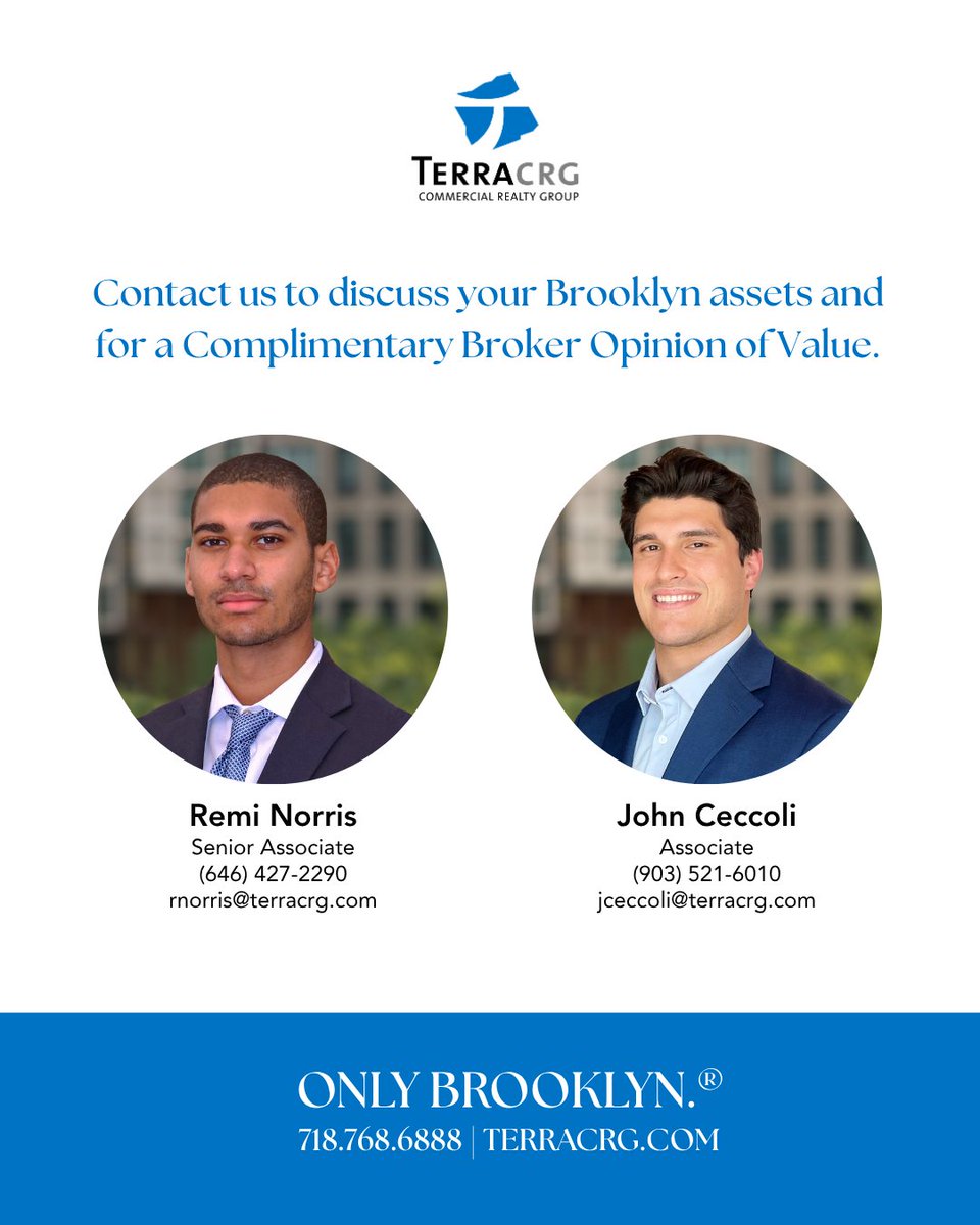 TerraCRG's tweet photo. SOLD | PARK SLOPE
TerraCRG is pleased to announce the successful $3 million sale of 436 4th Avenue, a 4,500 SF #mixeduse property in the heart of #ParkSlope. Congratulations to Remi Norris and John Ceccoli on the transaction.

#OnlyBrooklyn® https://t.co/llwZV9h3Fj