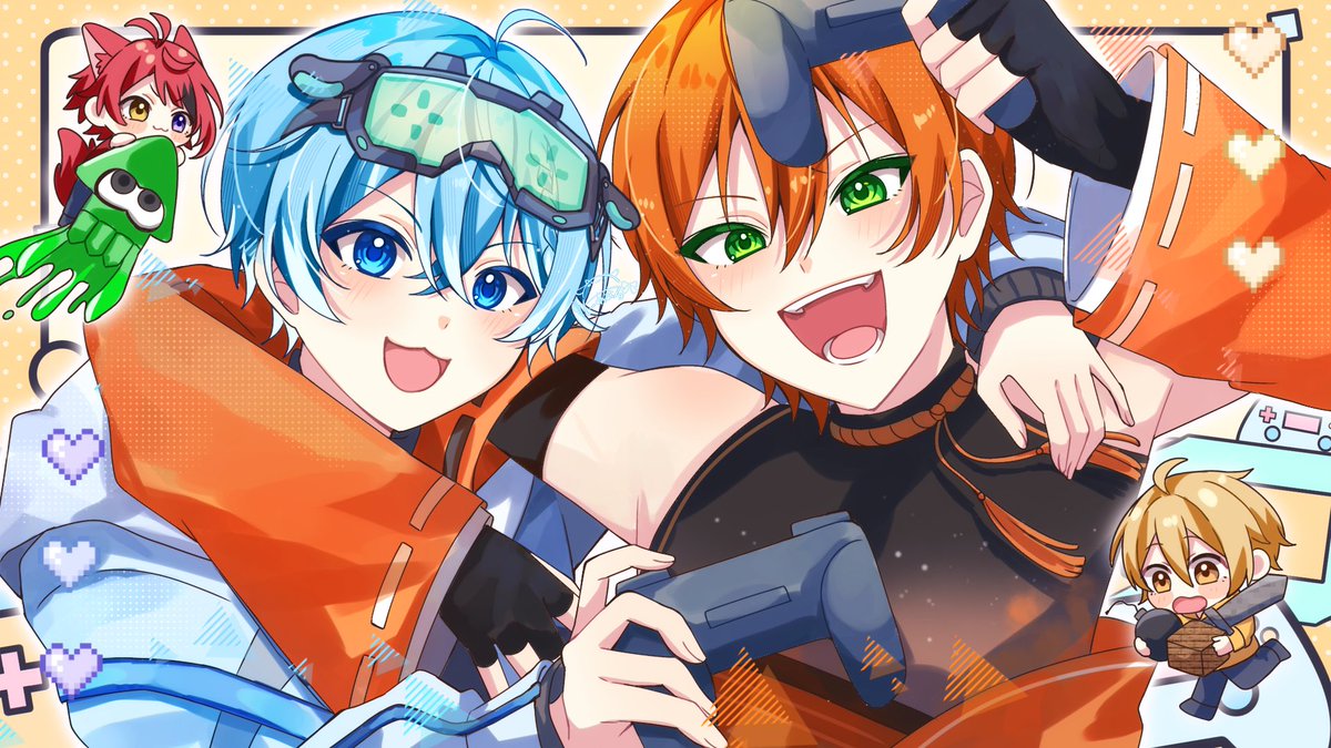 nia___stpr's tweet photo. 楽しい5日間をありがとうございました!!🩵🧡💛❤️
#ころんギャラリー #ジェルぎゃらりー #すとぷりタッグバトル https://t.co/byj2tR5GNN