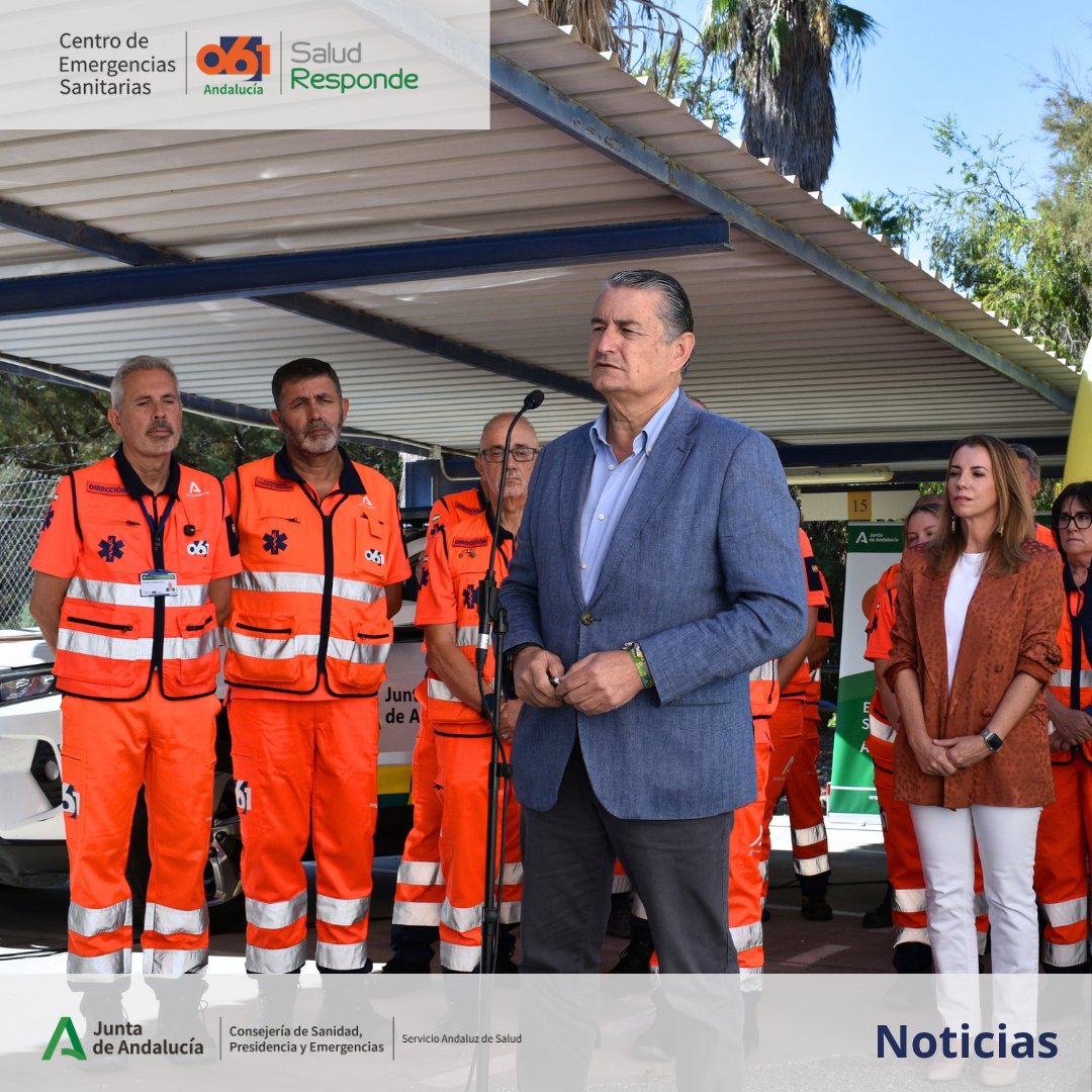 061emergenciand's tweet photo. @InteriorJunta @antoniosanz 🩺 Más de 3 millones de euros han sido destinados a esta renovación tecnológica sanitaria, que supone que todos los equipos del #CES061 y #SUAP puedan contar con estos recursos a partir de octubre. https://t.co/yX5g3fM635