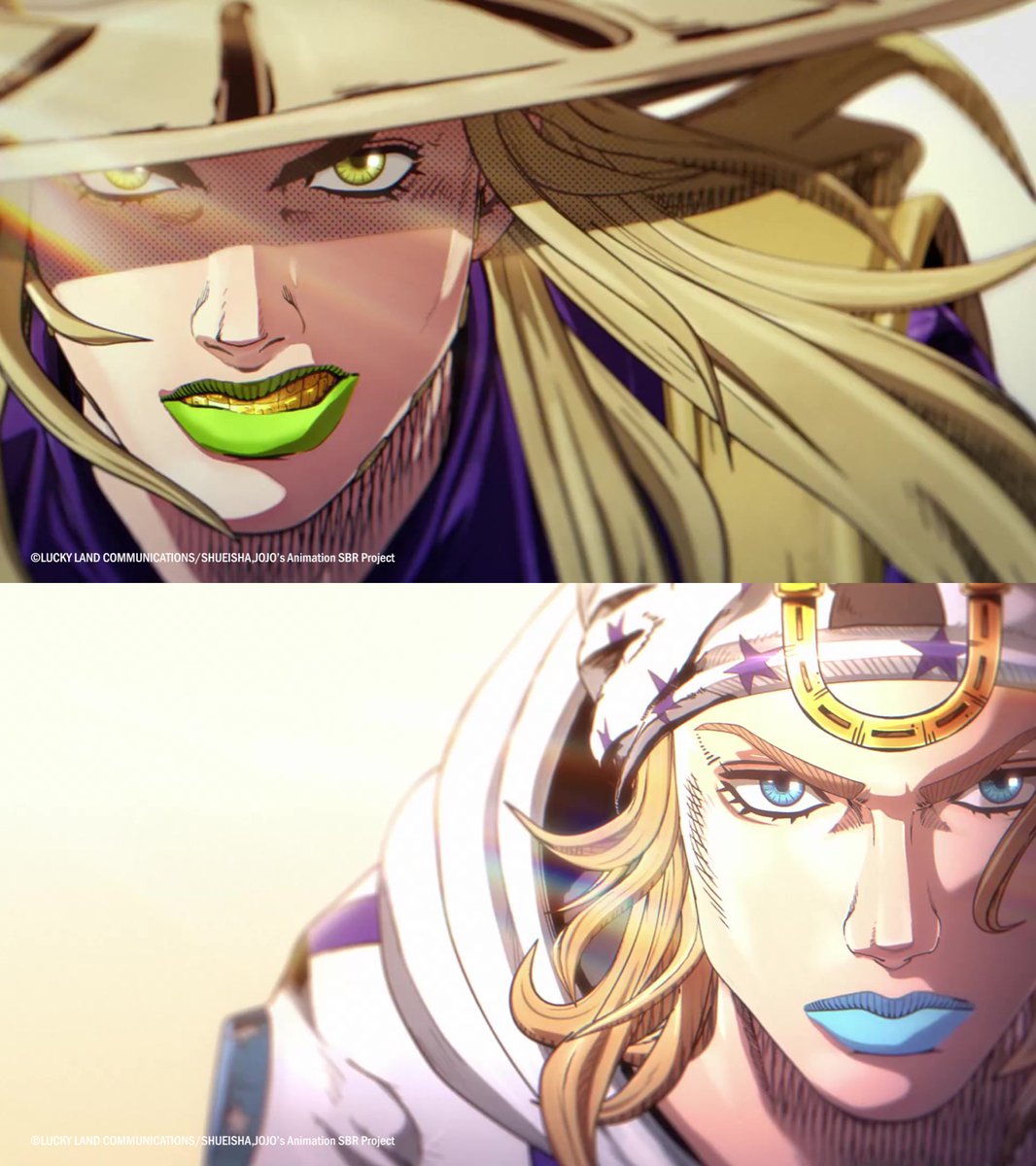 animetv_jp's tweet photo. 【Opening Theme】
STEEL BALL RUN JoJo’s Bizarre Adventure

OP: "SPIN" by Kroi

▼ Watch here: 
https://t.co/nKqb0xE0EC https://t.co/IP2oeU1t4b