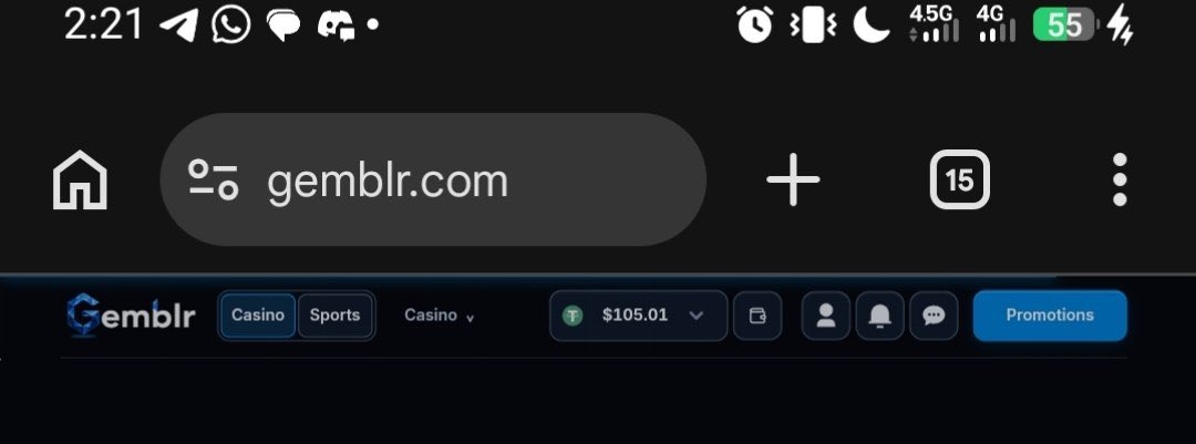 Lordvibezzz's tweet photo. a community member of mine just turned $105 to $242 on @gemblr 

asides that there is a leaderboard with a prize pool on the casino, so as you rank up you qualify for the $150 pool 

want to get started ? use link in the cs https://t.co/xUGbs8YKeh