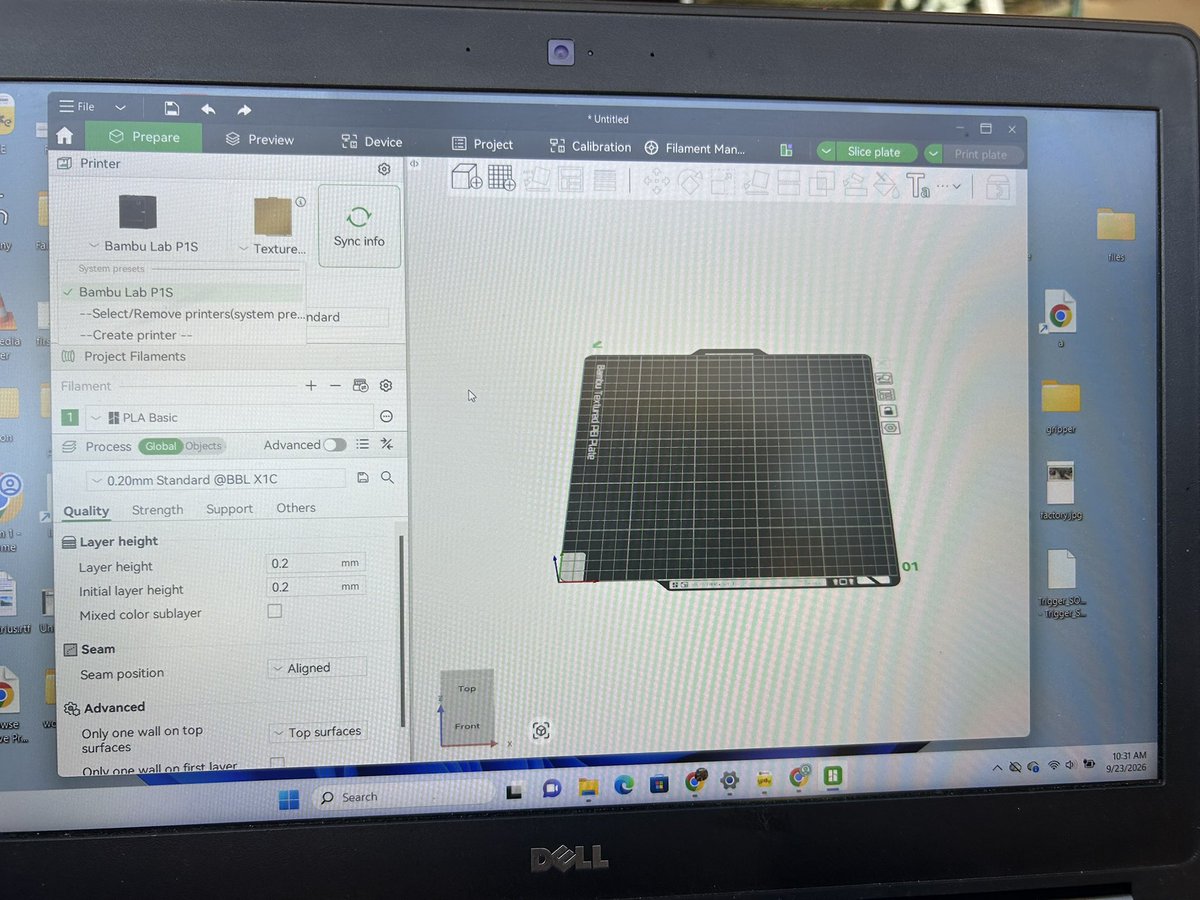 i_bioloid's tweet photo. New 3D Printer to make robot parts with! @BambulabGlobal @BambulabJapan @shiba_8ro https://t.co/qTTARA6DqM