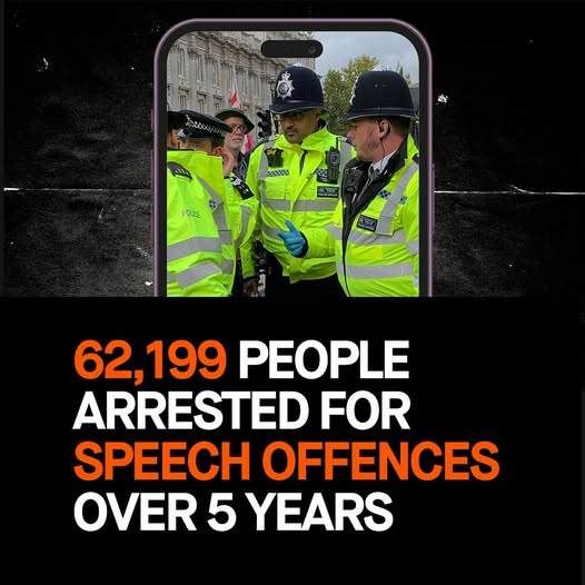 OrwellDay's tweet photo. Happening in the UK now.  
Coming to America soon.
You get the government you will tolerate.
#MassSurveillance #FreeSpeech #Orwell https://t.co/OyrA49gjIR