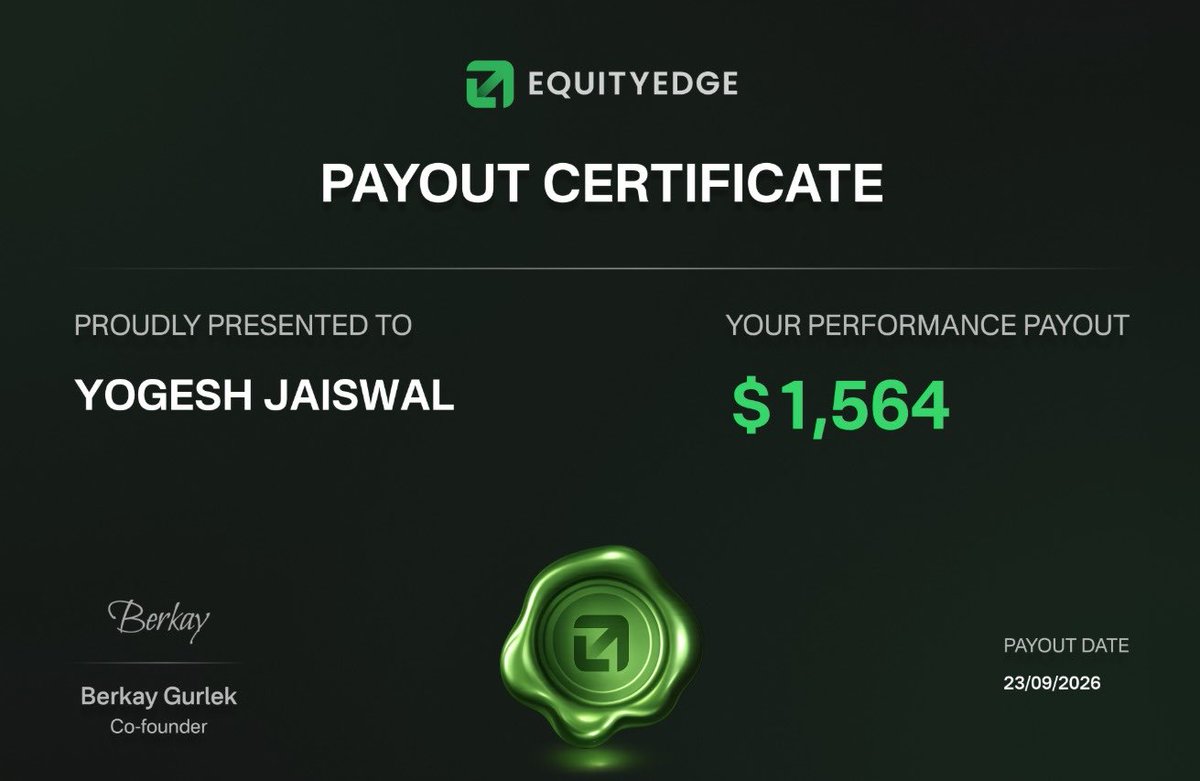 78withgclv20672's tweet photo. Great experience with @EquityEdgeUK  smooth and fast payout ,great team members, and yeah all good cheers to many more payouts🥂🥂 https://t.co/1YzyXeIlhY