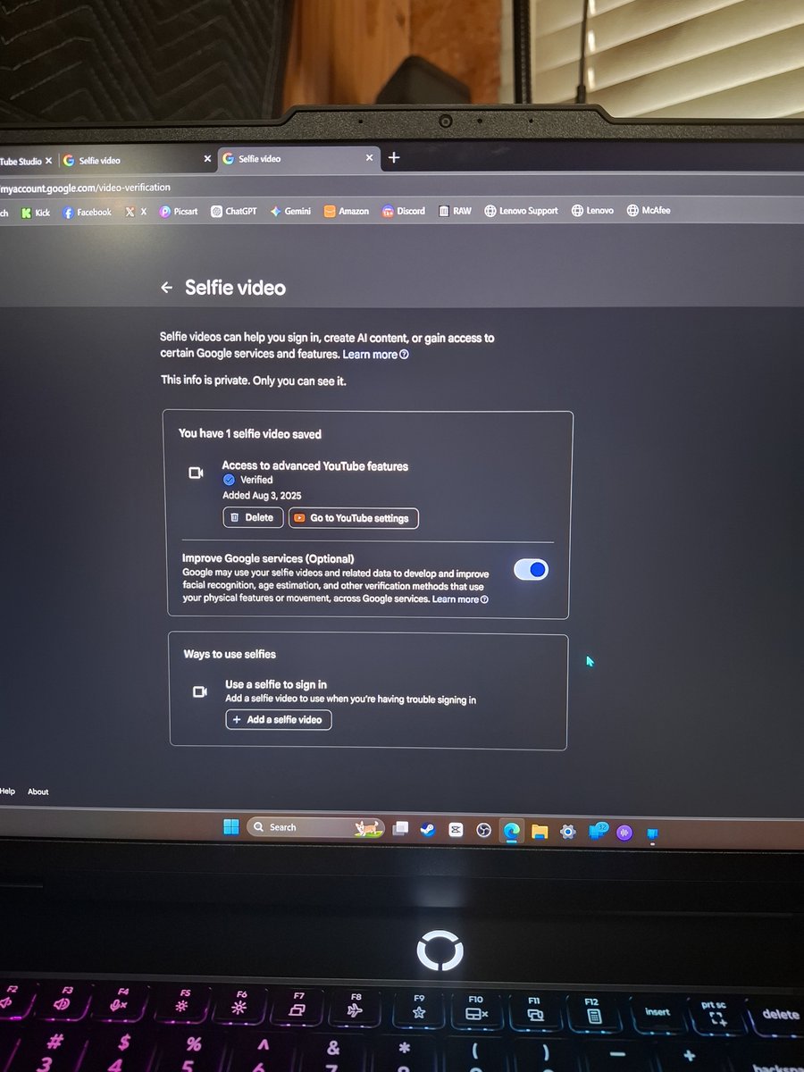 Chris_ShortFuse's tweet photo. I know it's not as bad as a terminated channel but This has been unresolved since July 30. I’ve followed every step they’ve given me in DMs, including completing the contact verification form, and my Advanced Features are STILL stuck “in review.”
My Google Account shows my verification as completed while YouTube Studio still shows it as pending.

Idk wtf is going on at YT but none of it is fucking good. I hope you get your channel back man. Genuinely. @TeamYouTube