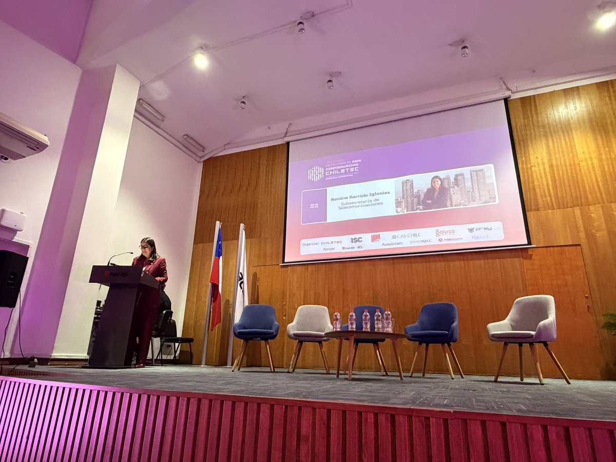 fmancinirt's tweet photo. Ciclo de charlas de ciberseguridad 2026 #chiletec @chiletecorg https://t.co/0YYYrsNjcS