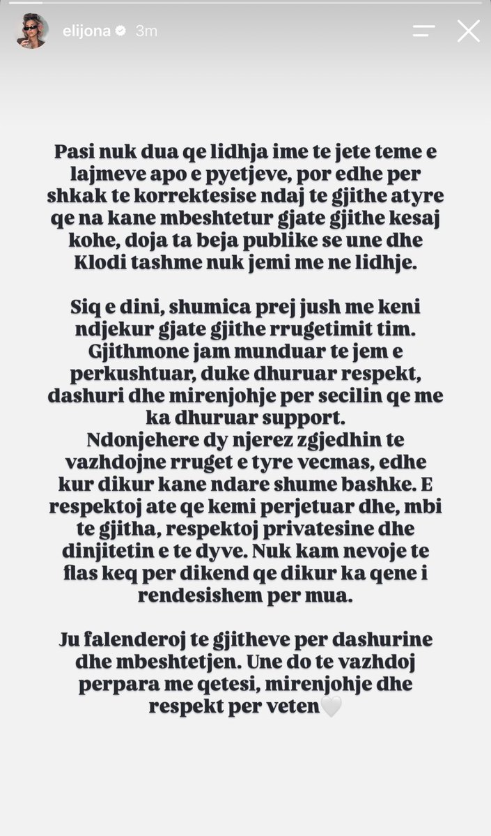 Noanudl's tweet photo. "Nuk kam nevoj te flas keq per dikend qe dikur ka qene i rendesishem per mua"

Opaaaaaaa

Burrneshe osht! 

#kloeli https://t.co/tO9vszEfMq