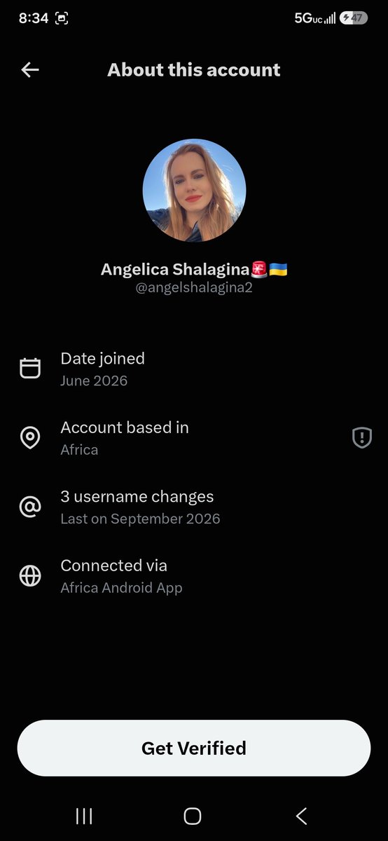 ChrisLancasterX's tweet photo. Hey everyone we have a scammer impersonating a popular pro-Ukrainian. The scammer is trying to raise funds. 

Here's the scammer's profile. Please report it.

@angelshalagina2 https://t.co/vaRAOQ63GF