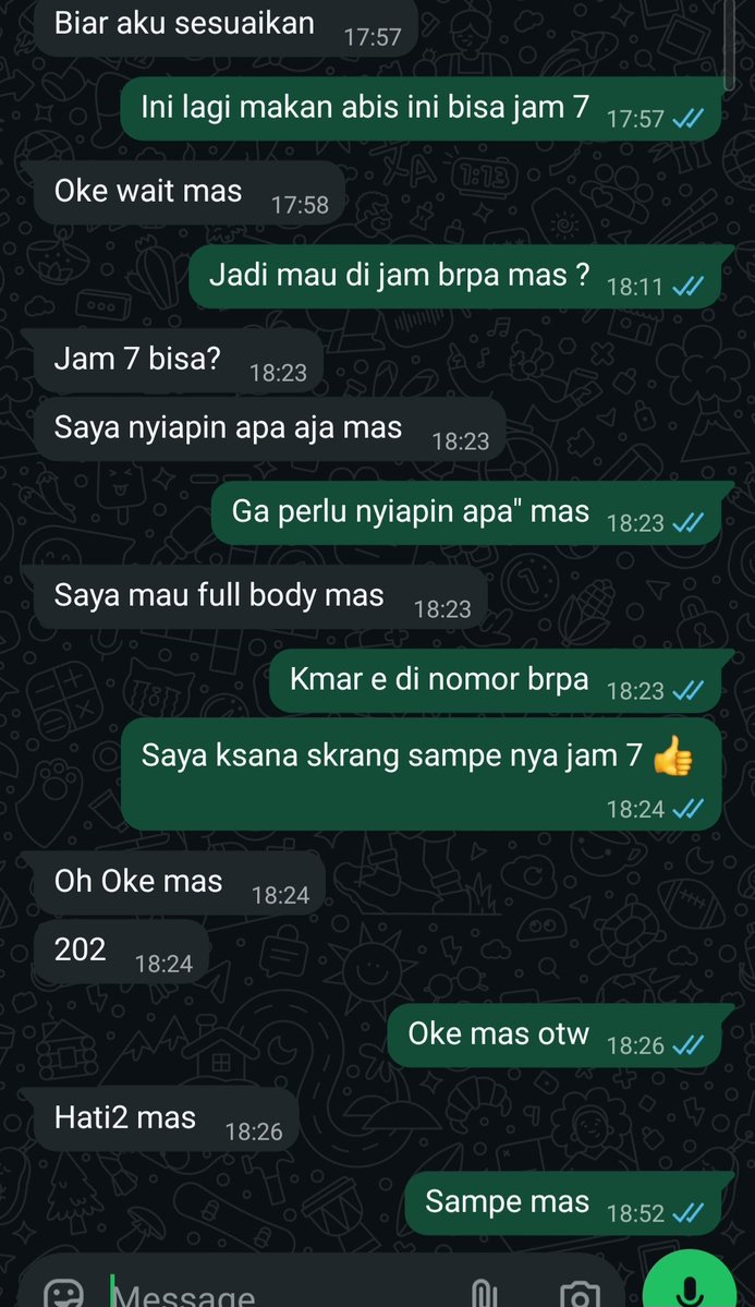 Ibrahim60651467's tweet photo. Thank you sudah Order abangkuh, monggo boskuh yang butuh pijat bisa berkabar yess, fast respond ke wa / tele di BIO

#pijatjogja #pijatpriajogja https://t.co/RFvh8MWY7i