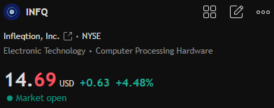 ThomasReedY26's tweet photo. $INFQ — Infleqtion
$INFQ is catching a serious bid as the quantum trade comes back to life.
The big picture is simple: quantum stocks have been heating up again ahead of the Quantum World Congress, and investors are rotating back into names tied to real quantum hardware and commercialization.
Infleqtion also has some serious catalysts behind the story, including its NASA quantum-sensing work and its Cisco relationship.
Quantum is hot again → real quantum companies get attention → $INFQ get a bid.
Just remember, this is still an early-stage industry, so the stock can move FAST in both directions.

Want to get the latest and most comprehensive information and accurate stock codes? Please like and follow me, or click the number on my profile to add me on WhatsApp and send me a message. I will invite you to join.
I will send you stock information.
#INFQ #QuantumComputing #AIStocks #QuantumTech #SmallCaps