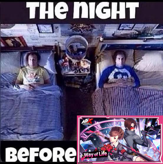 Armlo_2644's tweet photo. Night P5X gamers tomorrow is the day. https://t.co/Rvw8HHXqDf