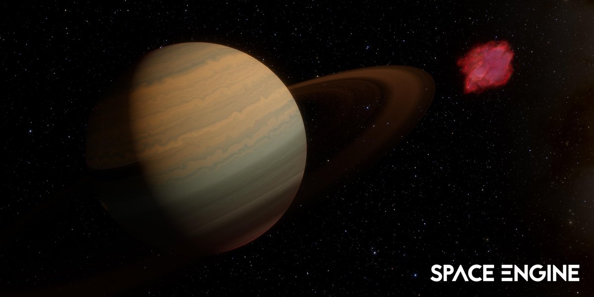 SpaceEngineSim's tweet photo. We have a specific community challenge for you today: a ringed planet and a #nebula.
Have you come across any in #SpaceEngine? Share yours below!
Image from team member Mike.
#space #universe #spacesimulation #universesimulation #spacesimulator #universesimulator #ringedplanet https://t.co/BzzLyQrlSS