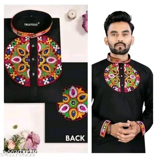 mnimachwala's tweet photo. 🖤 Men’s Black Embroidered Kurta | Navratri Special ✨

🧵 100% Cotton • Kutchi Embroidery • Mirror Work
🕺 Perfect for Garba, Dandiya &amp; Festive Wear

📏 M–XXL
💰 ₹499/-
🚚 Free Delivery on Prepaid | COD Available
💬 Message us for Order &amp; Details

#MensKurta #Navratri #Garba https://t.co/S5QOUMU4uJ